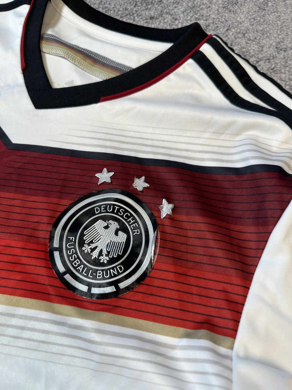Adidas × Vintage Vintage Adidas Germany 13/14 Soccer Jersey Blokecore Rare L Size US L / EU 52-54 / 3 - 3 Thumbnail
