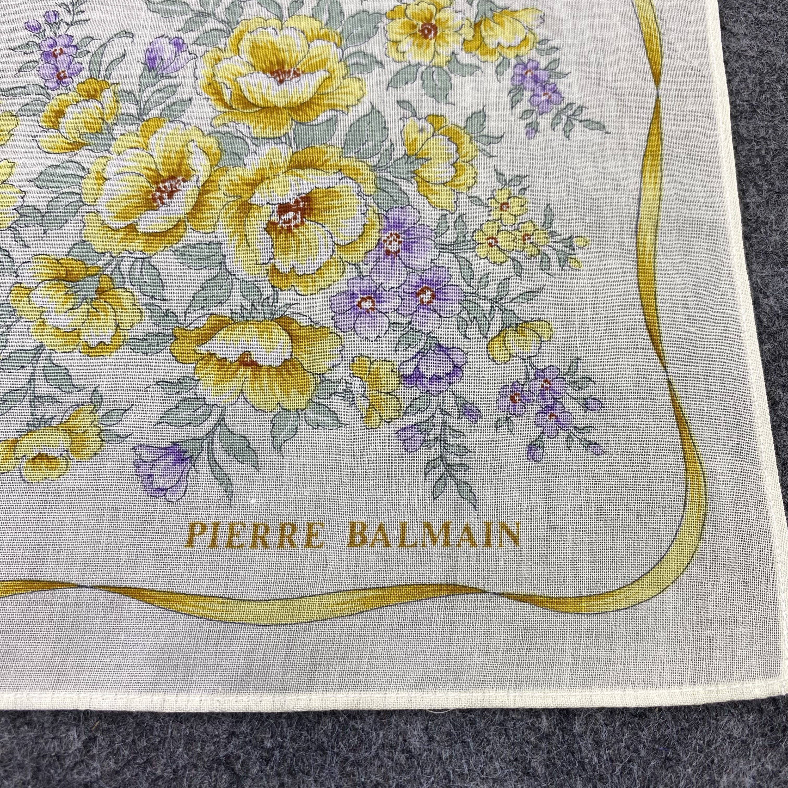 Pierre Balmain Pierre Balmain Handkerchief / Bandana / Neckerchief -B929 Size ONE SIZE - 5 Thumbnail