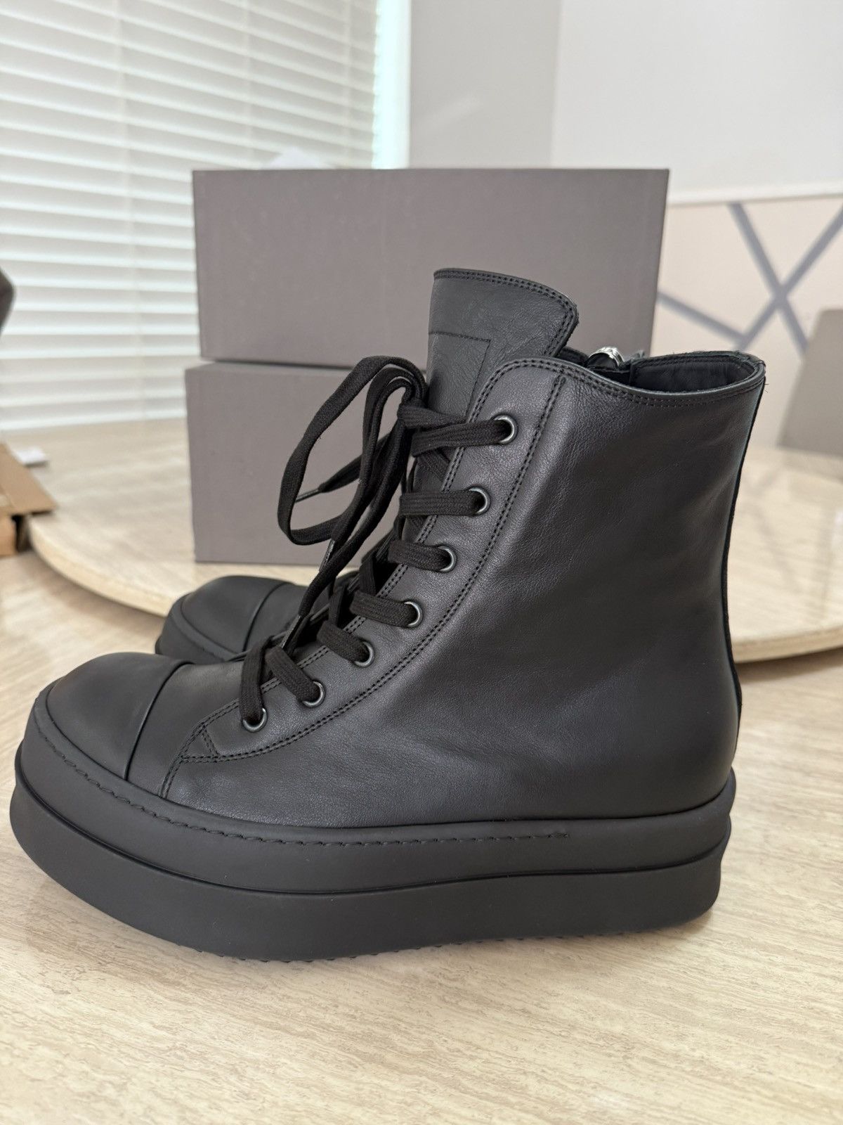Rick Owens Rick Owens Mega Bumper Ramones Size US 9 / EU 42 - 4 Thumbnail