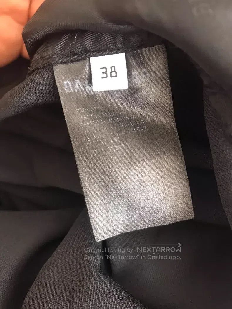 Balenciaga Balenciaga Men's Wool Casual Shirt Jacket Size XS / US 0-2 / IT 36-38 - 5 Thumbnail
