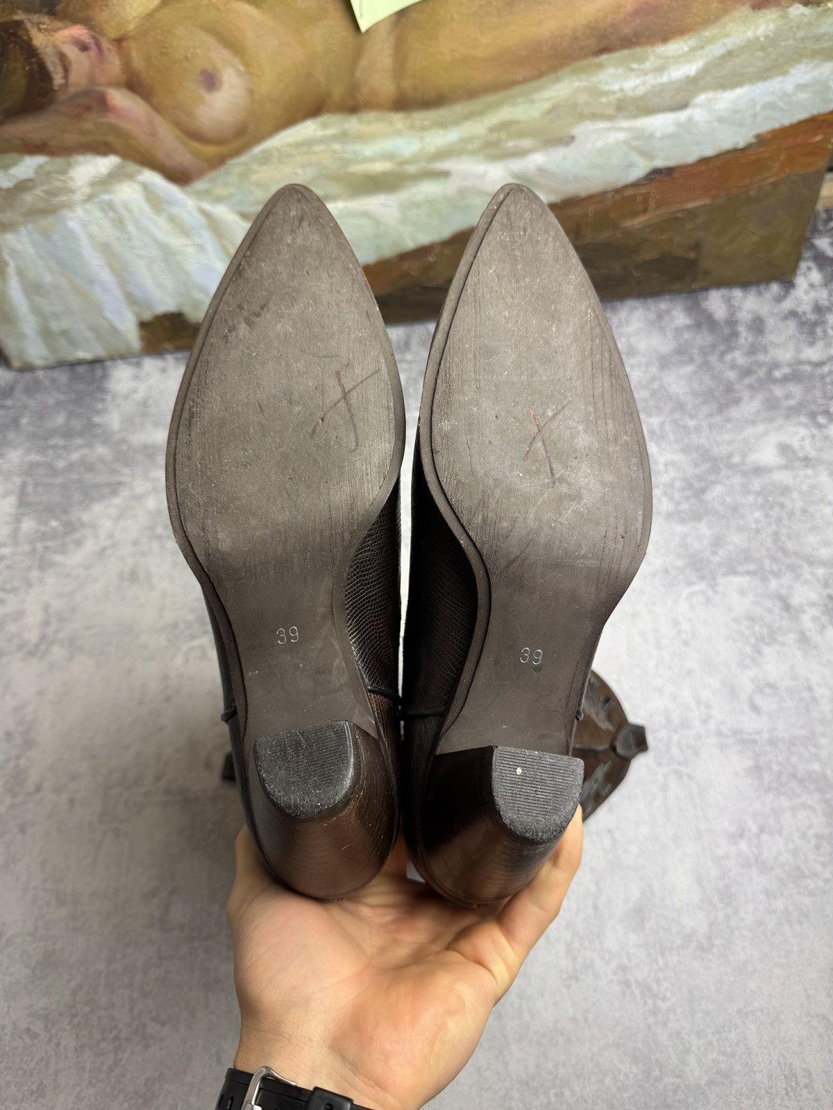 RARE Varese Designer Cowboys Y2K Leather Vintage Heels Boots