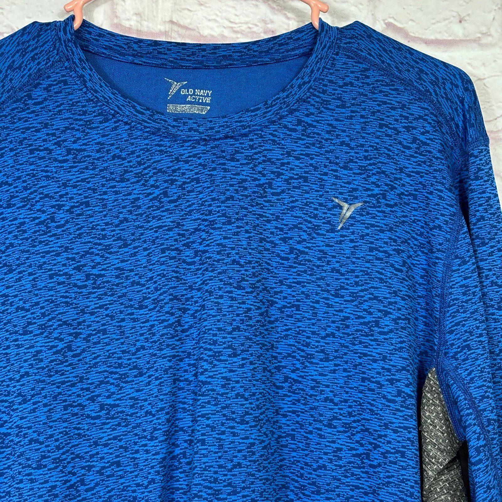 Old Navy Old Navy Active Blue Long Sleeve Performance Shirt Large Size US L / EU 52-54 / 3 - 2 Thumbnail