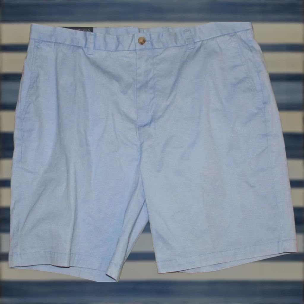 Vineyard Vines VINEYARD VINES Blue Cotton 9" Breaker Chino Shorts 40 NWT Mens Regular 40 Blue Chino Shorts Size US 40 / EU 56 - 1 Thumbnail