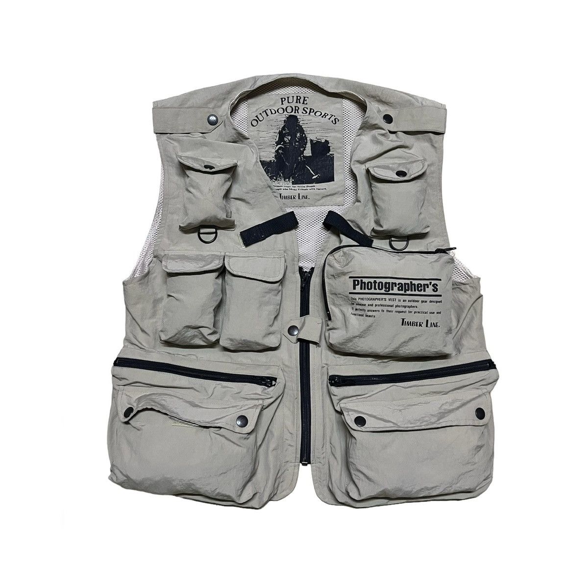 Other Multipockets Tactical Style Vest For Outdoor Size US M / EU 48-50 / 2 - 1 Thumbnail
