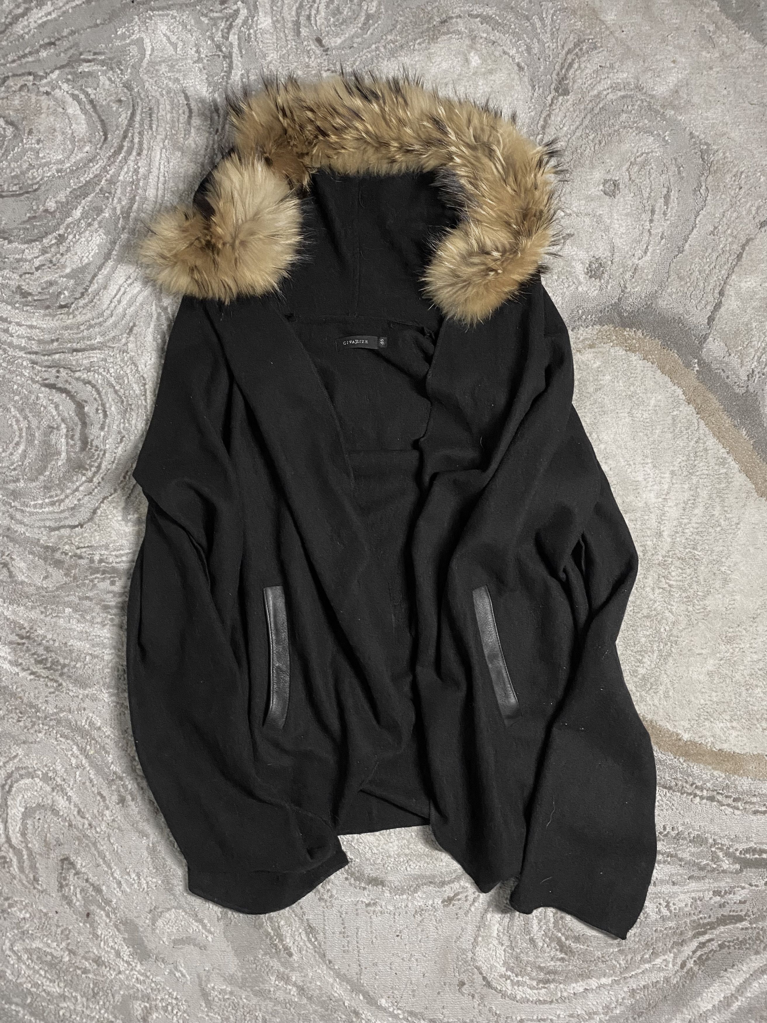 CIVARIZE CIVARIZE Fur Collar Layered Jacket Size US S / EU 44-46 / 1 - 1 Thumbnail