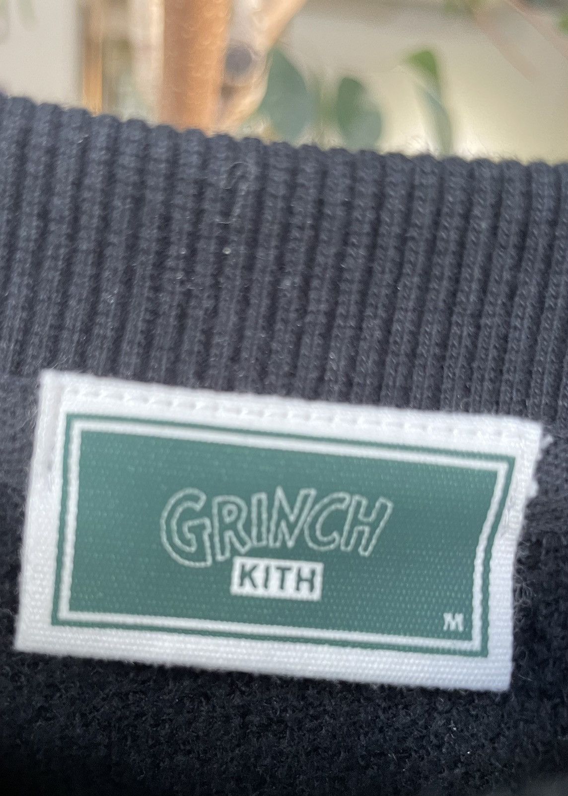 Kith Kith X Grinch Serif Nelson Crewneck Size US M / EU 48-50 / 2 - 5 Thumbnail