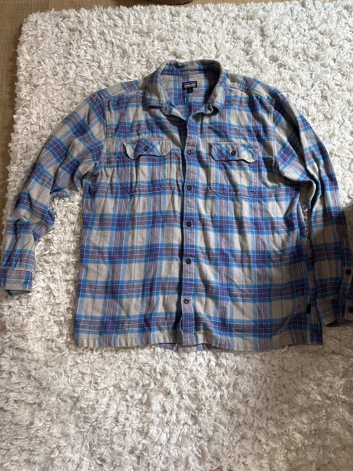 Patagonia Patagonia Cotton Flannel Overshirt Size US XL / EU 56 / 4 - 3 Thumbnail