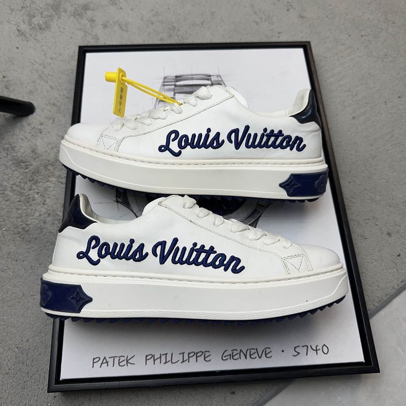 Louis Vuitton Louis Vuitton White Casual Sneakers - Size US 5.5 / EU 38 - 8 Thumbnail