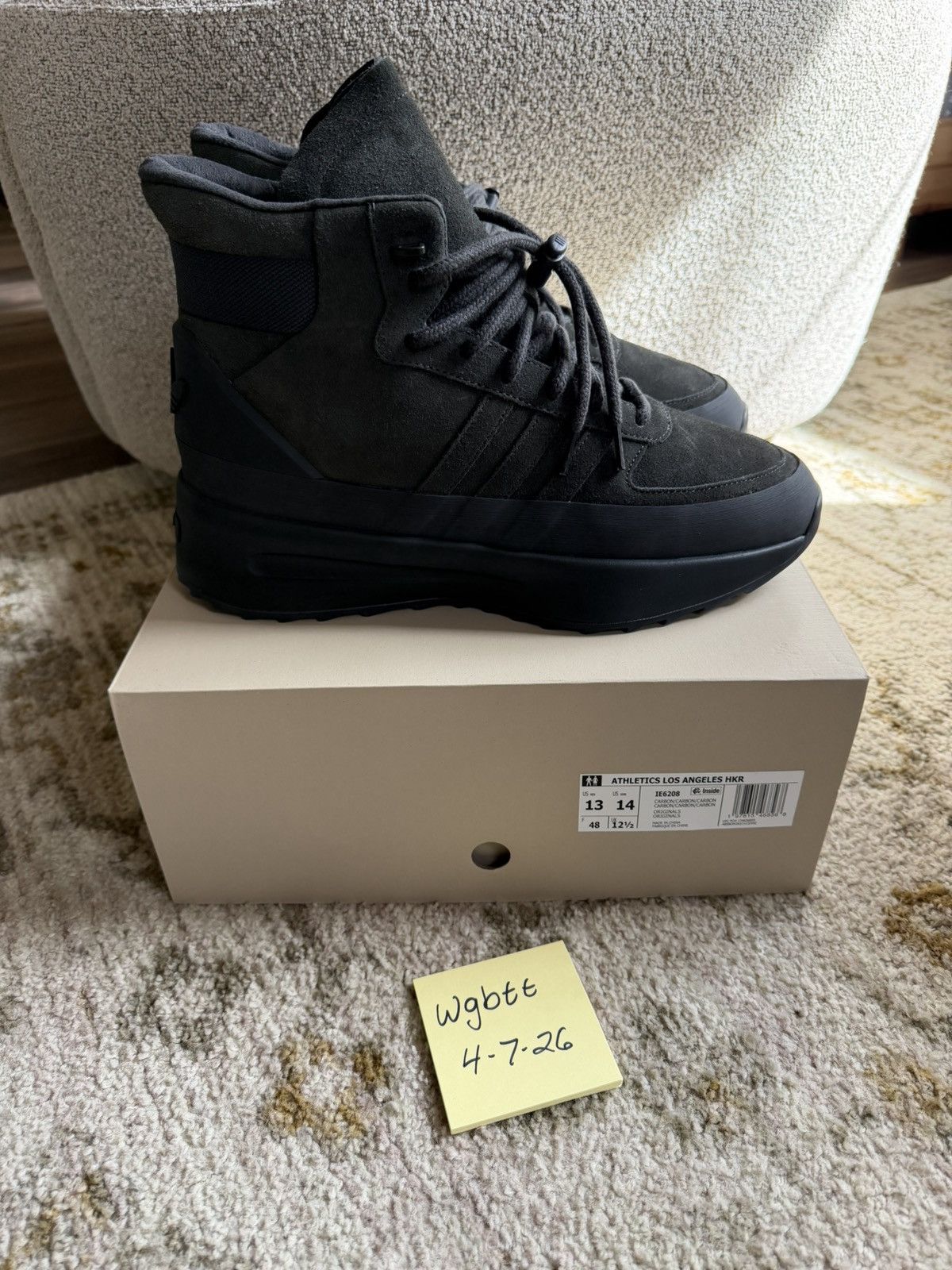 Adidas × Fear of God adidas Fear of God Hiker Boot Size US 13 / EU 46 - 3 Thumbnail