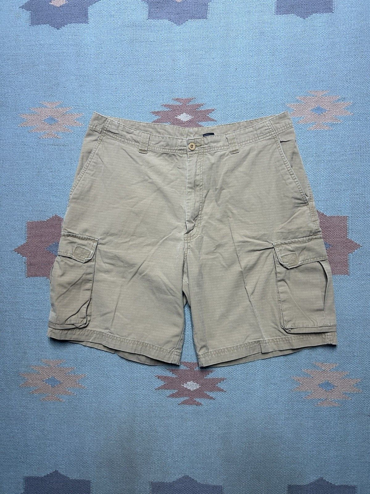 Vintage Emergency Exit lightweight cargo shorts cotton ripstop 36 Size US 36 / EU 52 - 1 Thumbnail