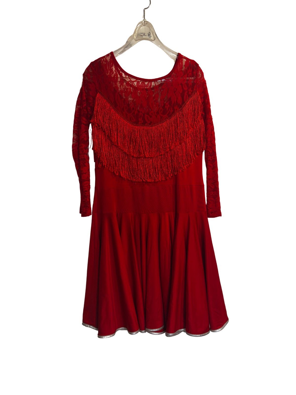 Other Red dance Dress.wf1235 Size S / US 4 / IT 40 - 6 Thumbnail