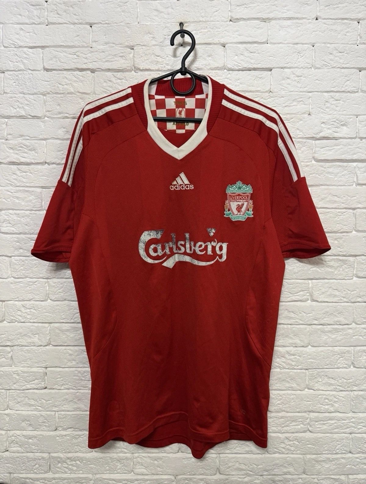 Adidas Adidas Liverpool 08/10 Jersey Home Football Shirt Sz M Size US M / EU 48-50 / 2 - 1 Thumbnail