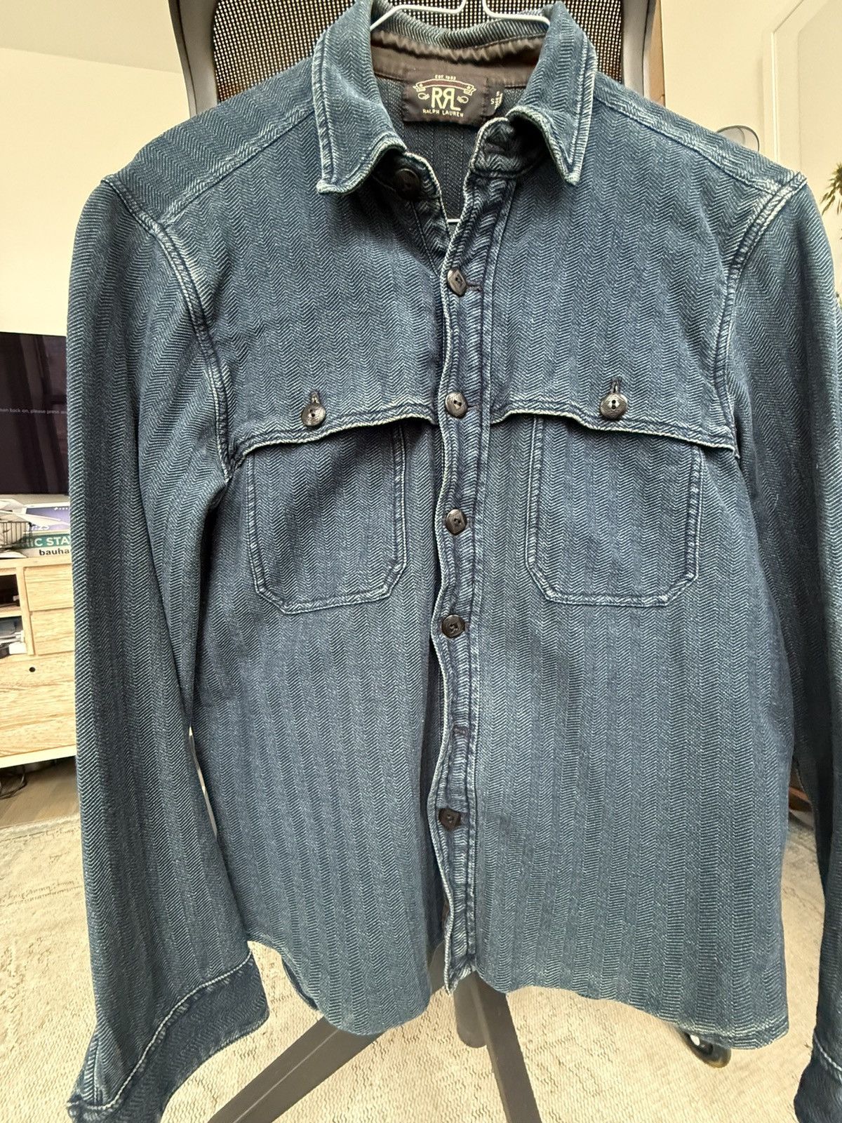 RRL Ralph Lauren RRL denim shirt Size US S / EU 44-46 / 1 - 2 Thumbnail