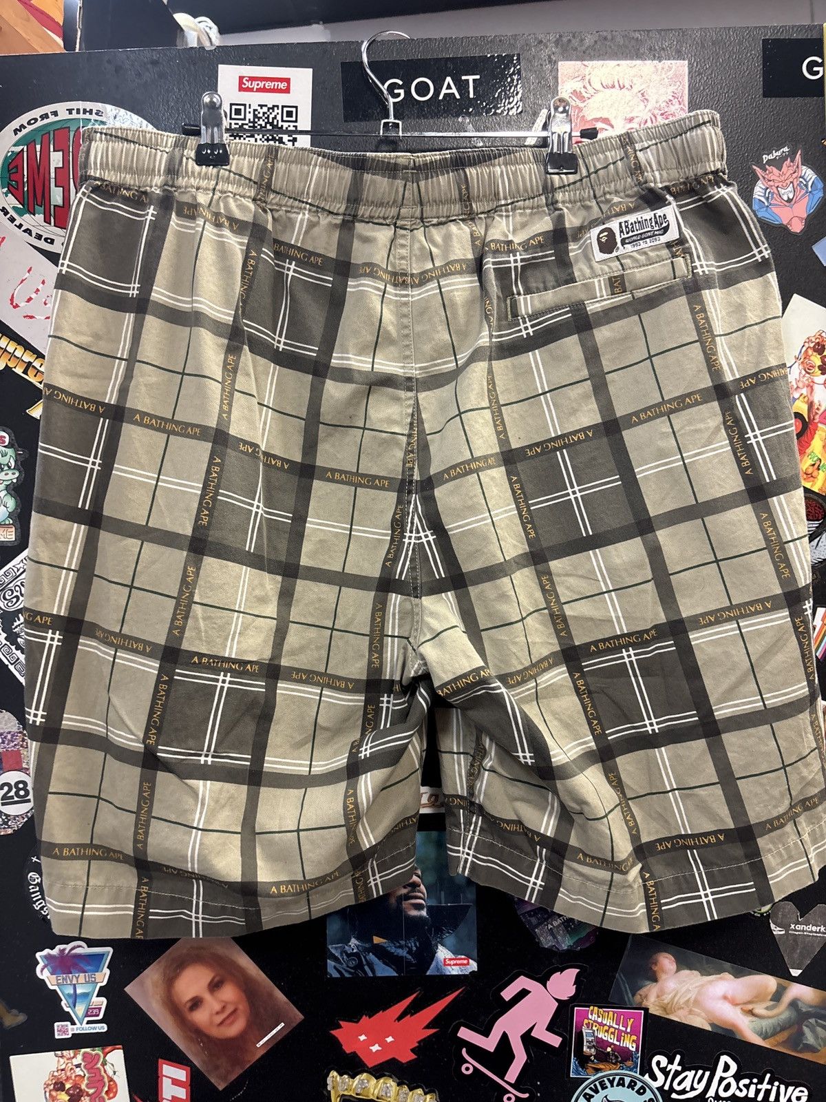Bape Bathing ape bape Plaid shorts Size US 40 / EU 56 - 3 Thumbnail
