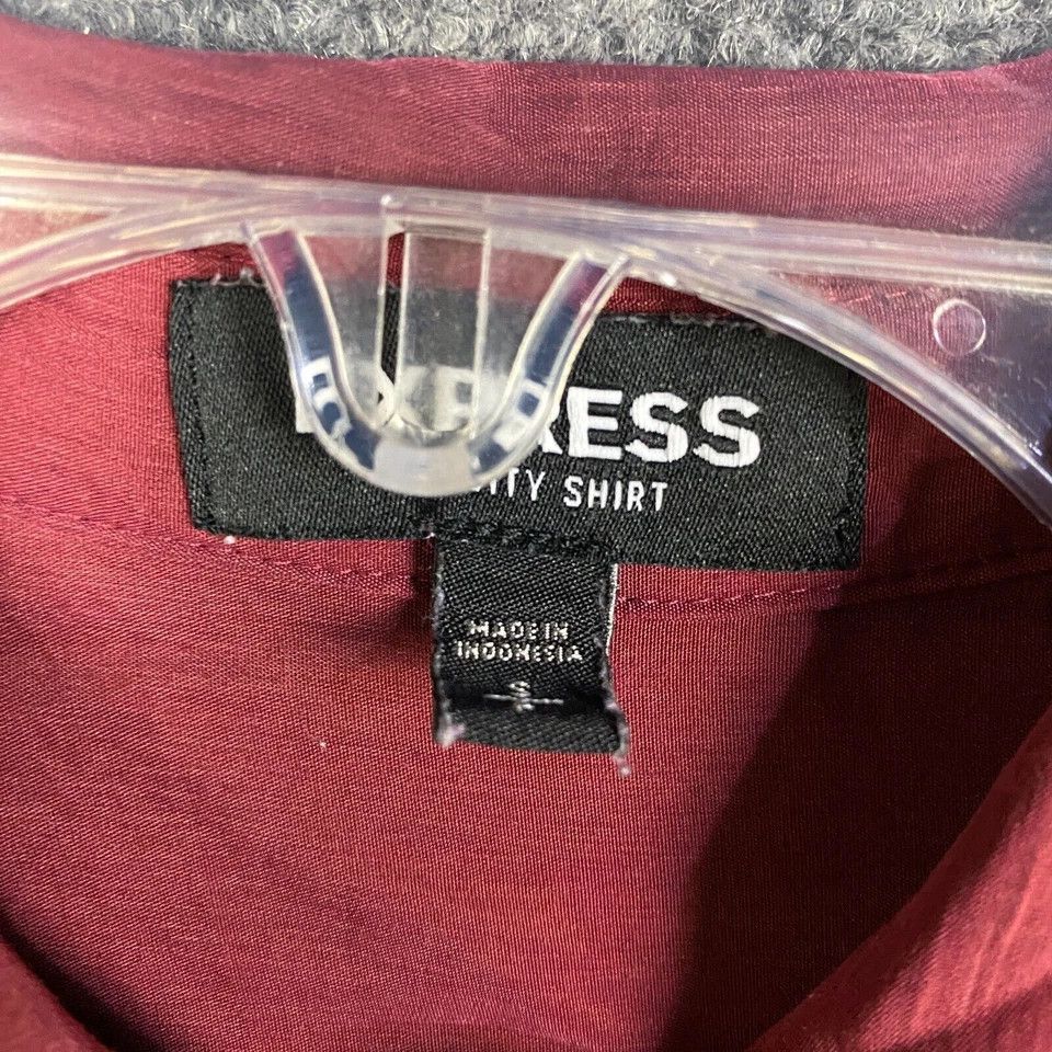 Express Express City Shirt Women's Small Long Sleeve Button Up S Size S / US 4 / IT 40 - 2 Thumbnail