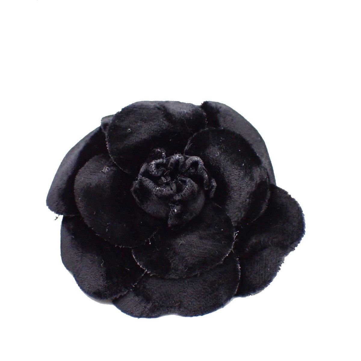 Chanel Chanel Camellia Brooch Velvet Size ONE SIZE - 1 Thumbnail