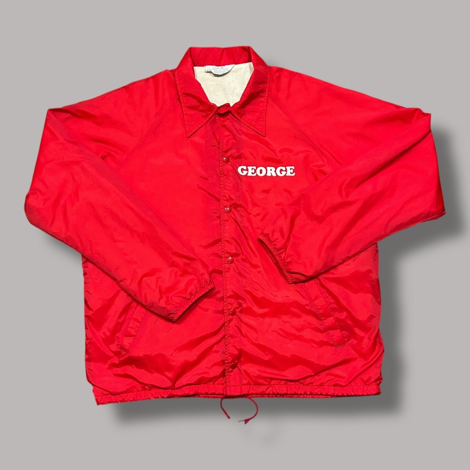 Vintage Vintage 70s Windbreaker Jacket Nylon Snap Button Coach XL Size US XL / EU 56 / 4 - 2 Thumbnail