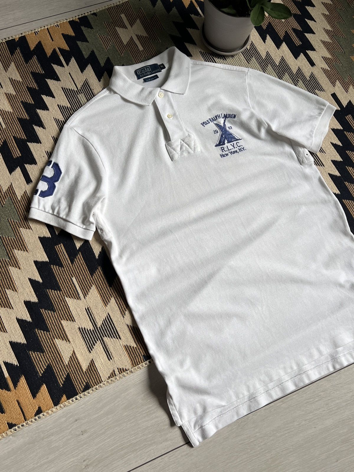 Polo Ralph Lauren × Vintage Vintage Polo Ralph Lauren New York #3 T-shirt Size US M / EU 48-50 / 2 - 3 Thumbnail
