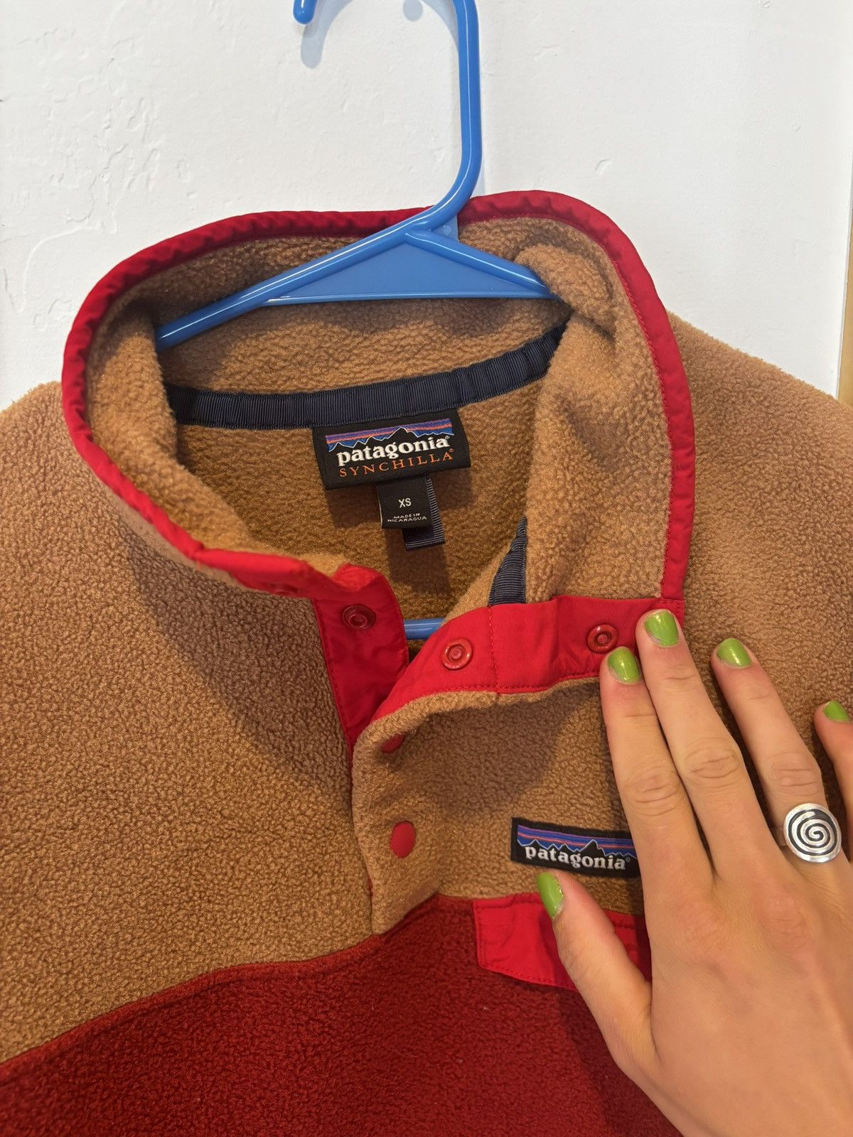 Patagonia Vintage Patagonia Synchilla Snap-T Fleece Pullover Size XS / US 0-2 / IT 36-38 - 2 Thumbnail