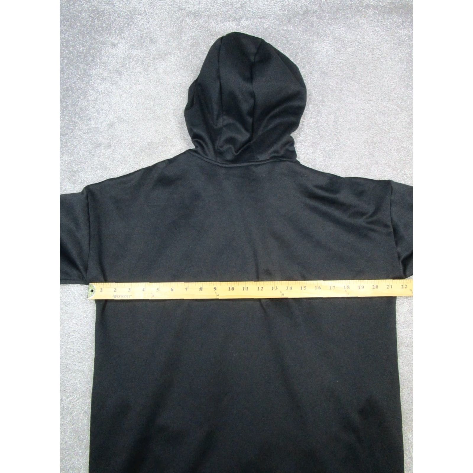 Adidas Adidas Hoodie Mens Large Black Running Pullover Size US L / EU 52-54 / 3 - 5 Thumbnail