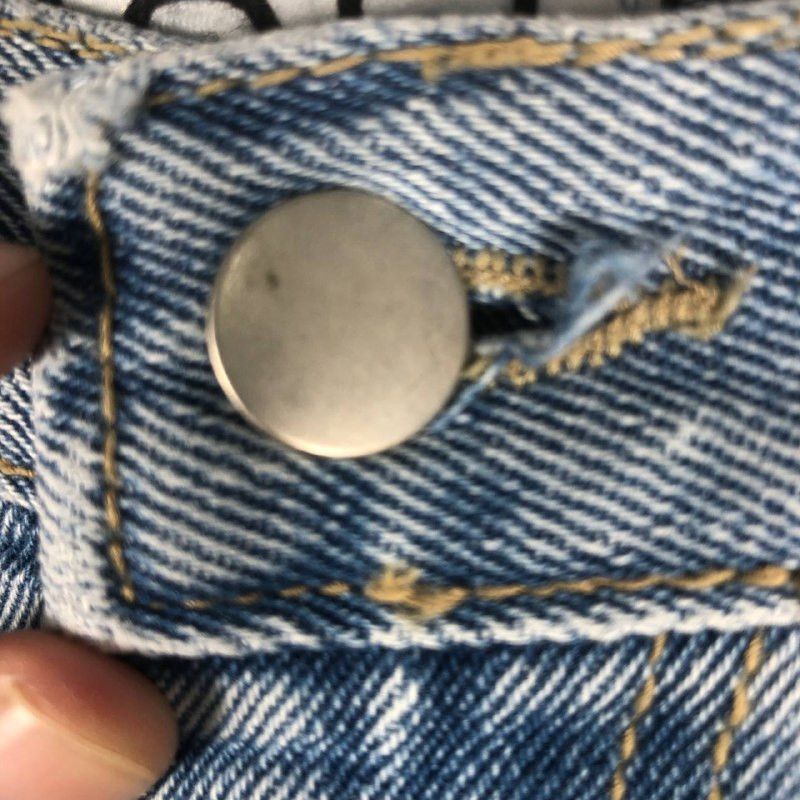 Jean × Vintage Vintage " Roft " Distressed Ripped Baggy jeans Size 32" / US 10 / IT 46 - 5 Thumbnail