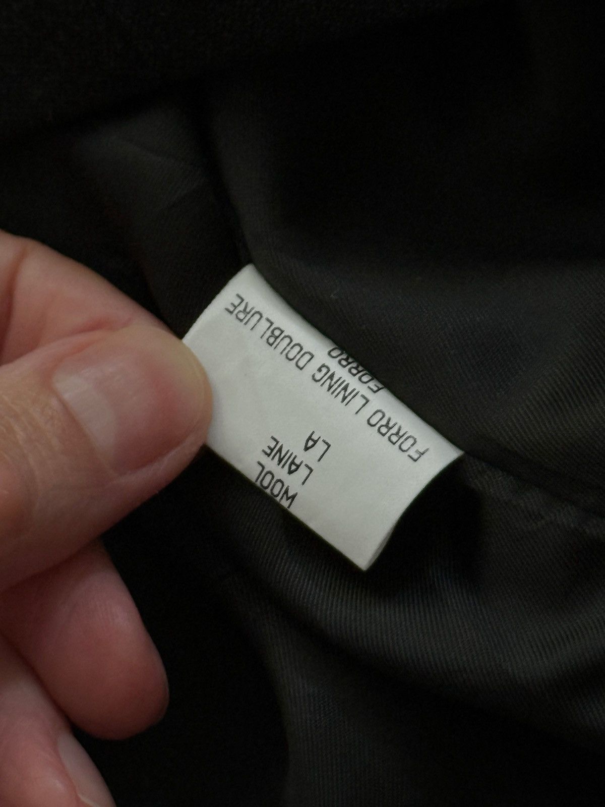 Other Minimal Wool Vest 54 Dark Gray Size 54R - 4 Thumbnail