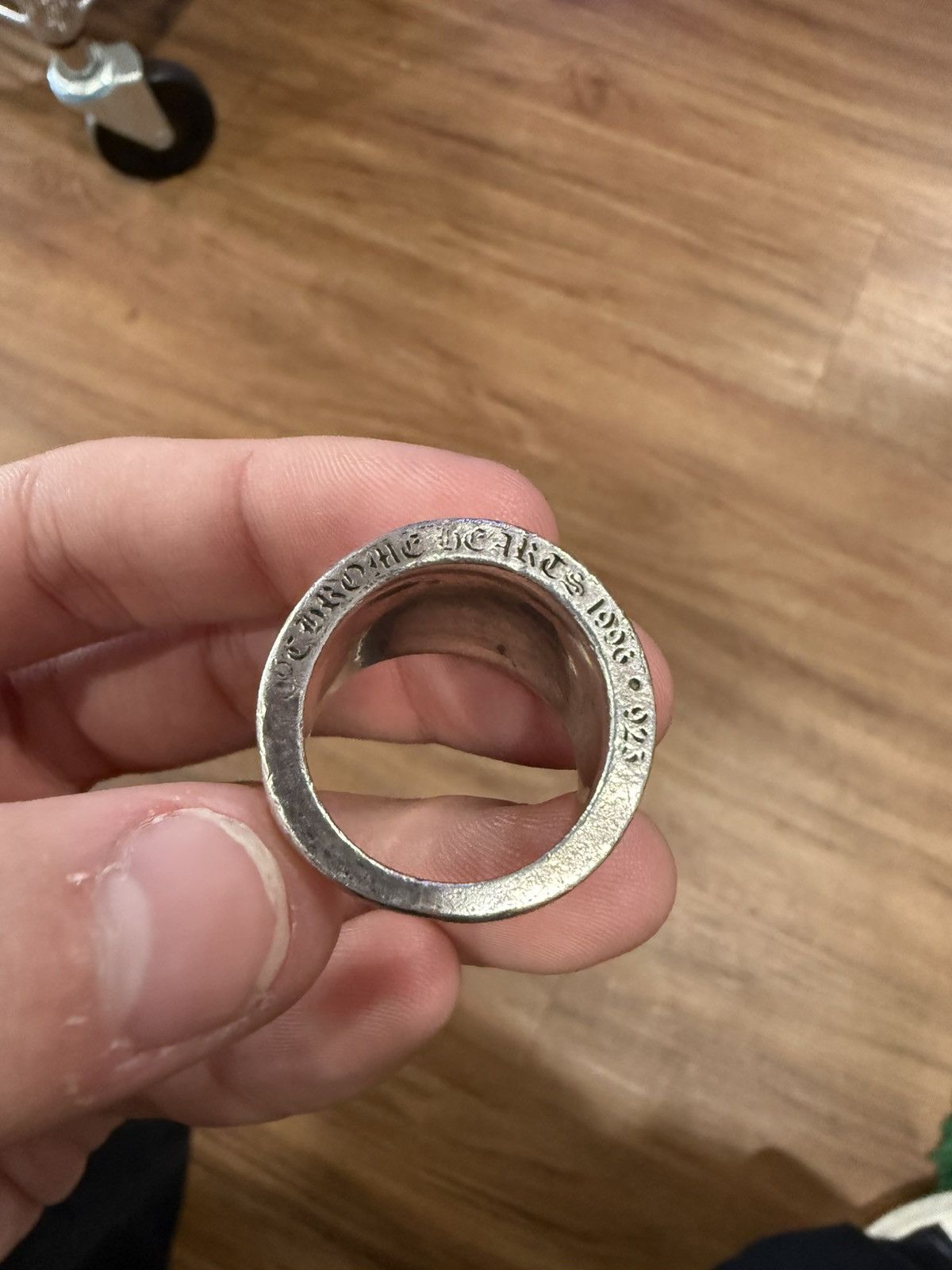 Chrome Hearts Chrome Hearts Wide Narrow BS Fleur Ring Size ONE SIZE - 4 Thumbnail