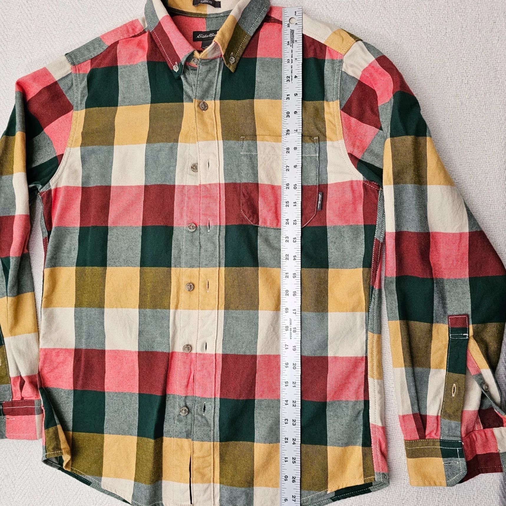 Eddie Bauer Eddie Bauer Button-Up Flannel Shirt Men's S Small Casual Check 100% Cotton Long Sleeve Multicolor Size US S / EU 44-46 / 1 - 5 Thumbnail