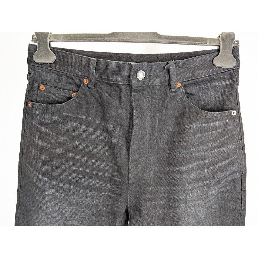 Saint Laurent Paris o1rshd1 D35 70's Flare Denim Jeans in Black Size US 33 - 9 Thumbnail