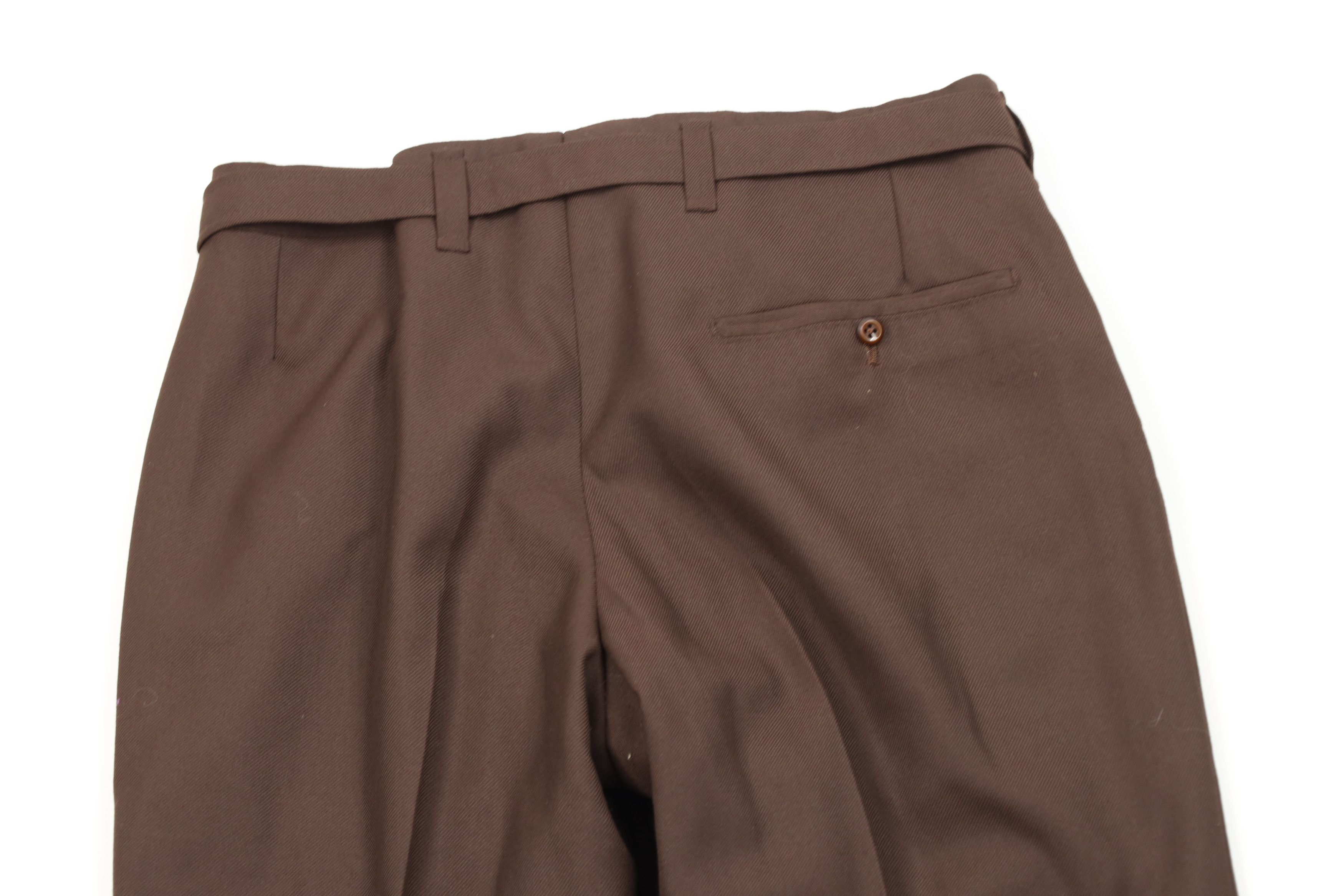 Vintage Vintage 50s Rockabilly Horse Equestrian Riding Pants Brown Size US 32 / EU 48 - 8 Thumbnail