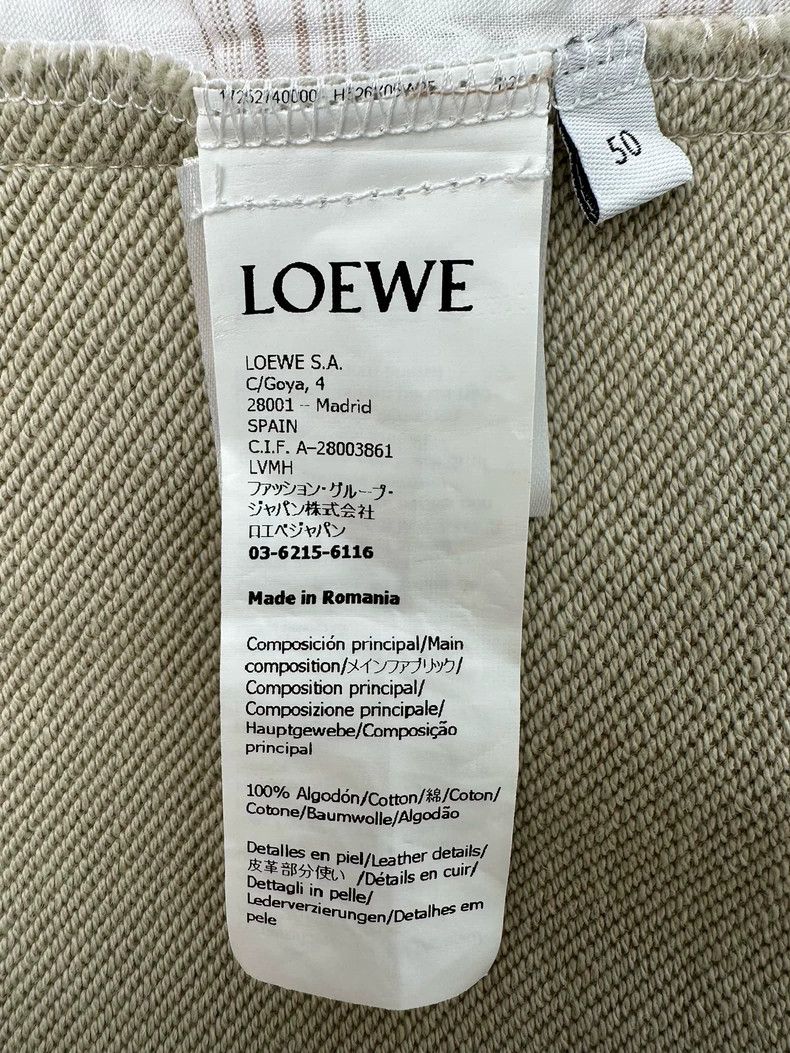 Loewe Loewe Logo embroidered classic hoodie Size US M / EU 48-50 / 2 - 9 Thumbnail