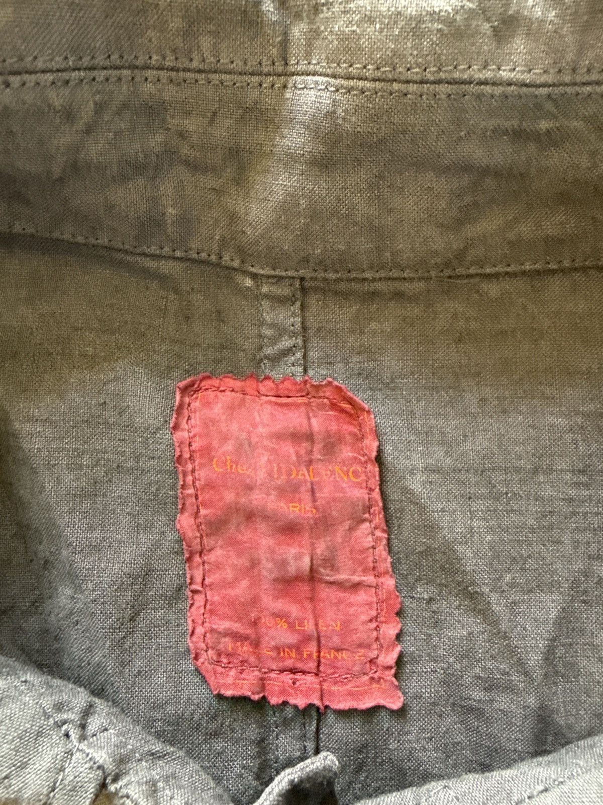 Casey Casey Chez Vidalenc Garment Dyed Belted Coat Size US L / EU 52-54 / 3 - 2 Thumbnail