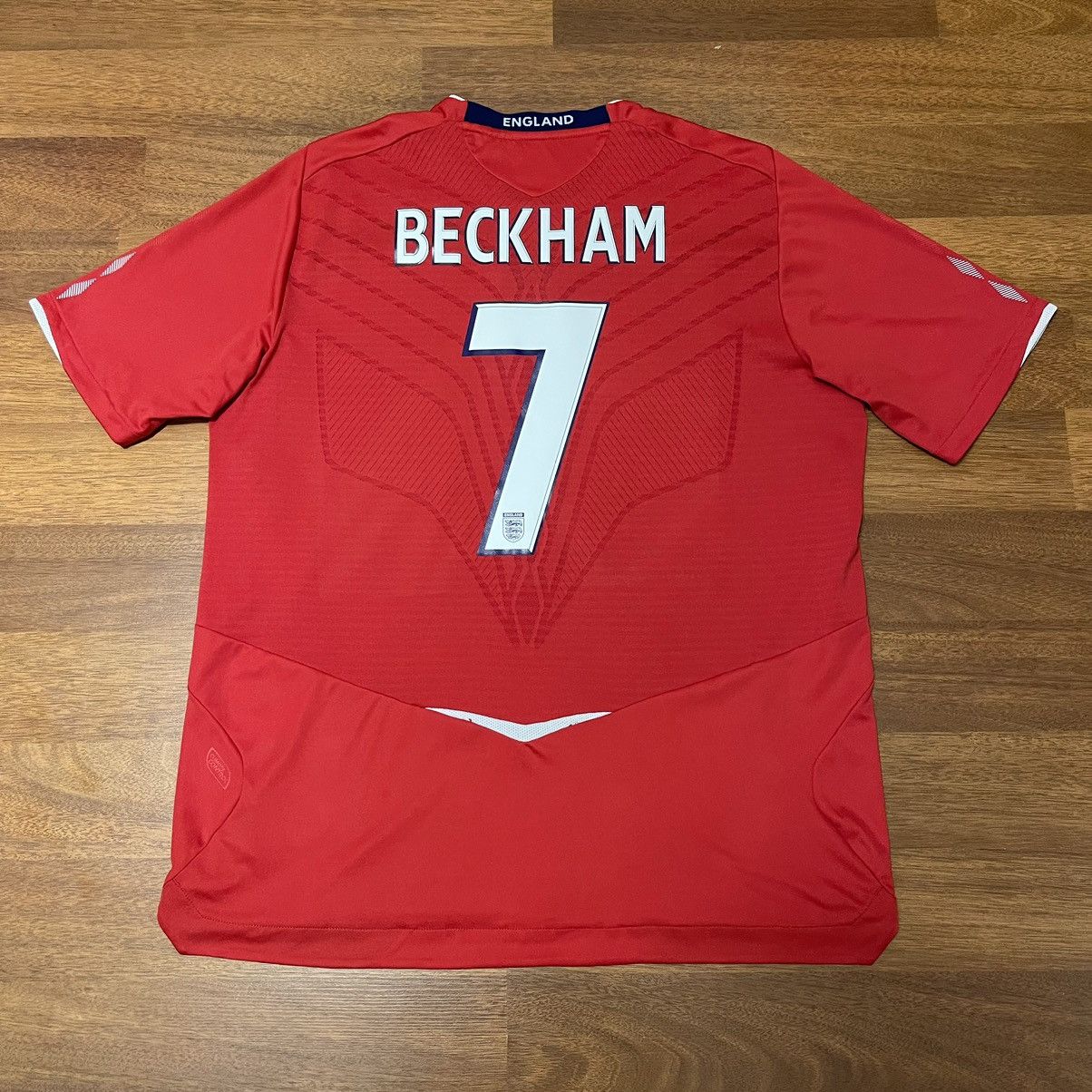 Maillot Football Umbro England Angleterre 2001 Beckham T.xl