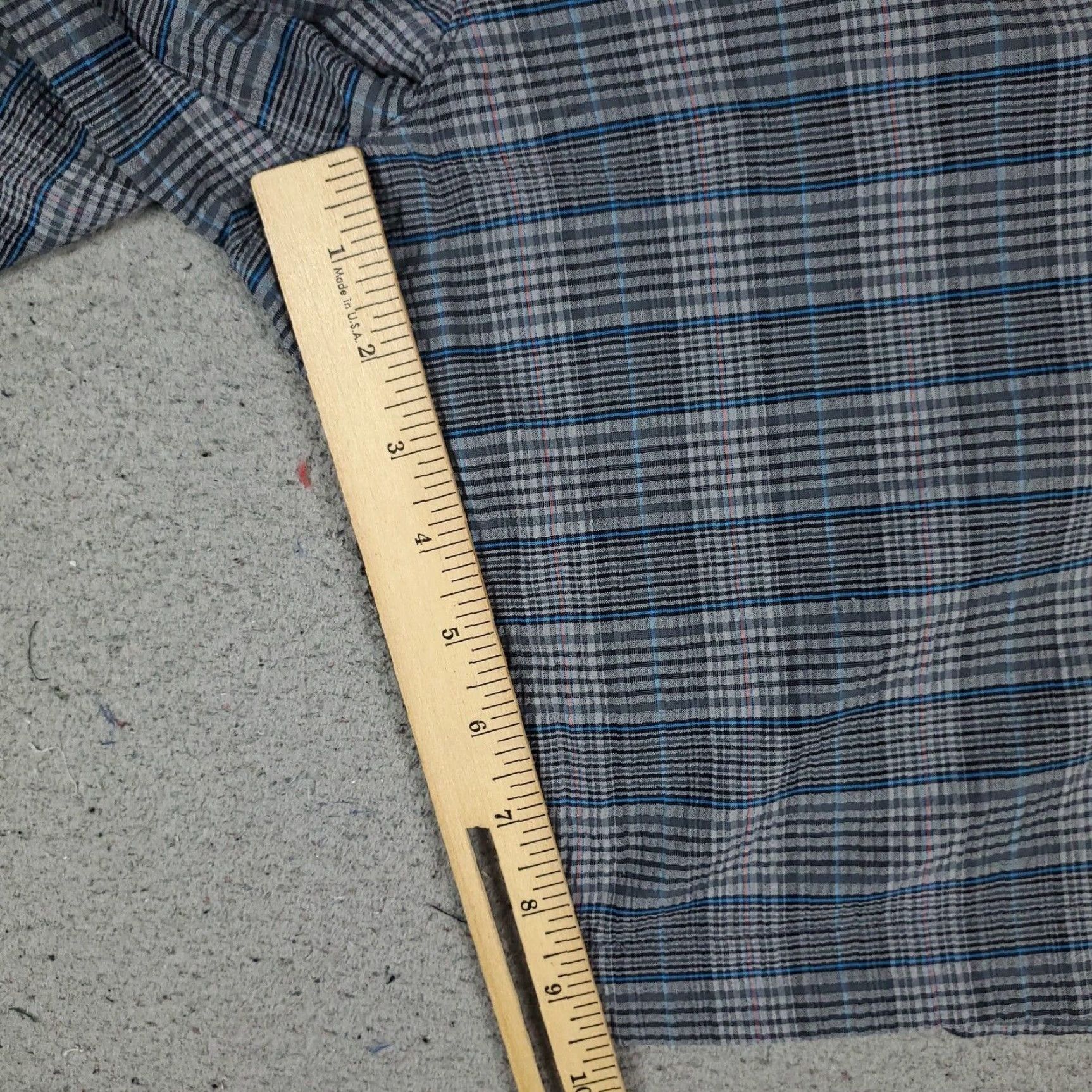 Tommy Bahama VINTAGE Tommy Bahama Men's Shorts Size 40 Gray Plaid Chino Flat Front Casual Size US 40 / EU 56 - 6 Thumbnail