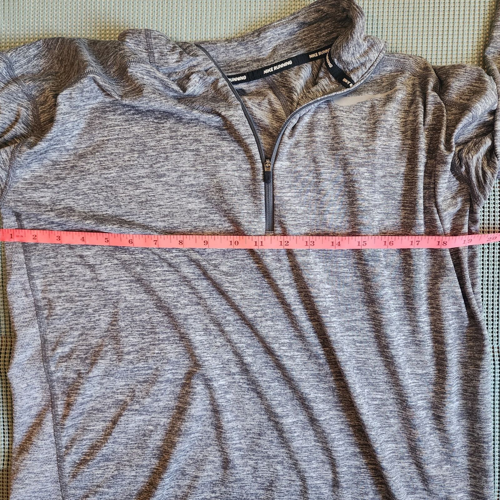 Nike Nike Women's Medium Gray Dry Fit Lightweight Half-Zip Jacket Size M / US 6-8 / IT 42-44 - 3 Thumbnail