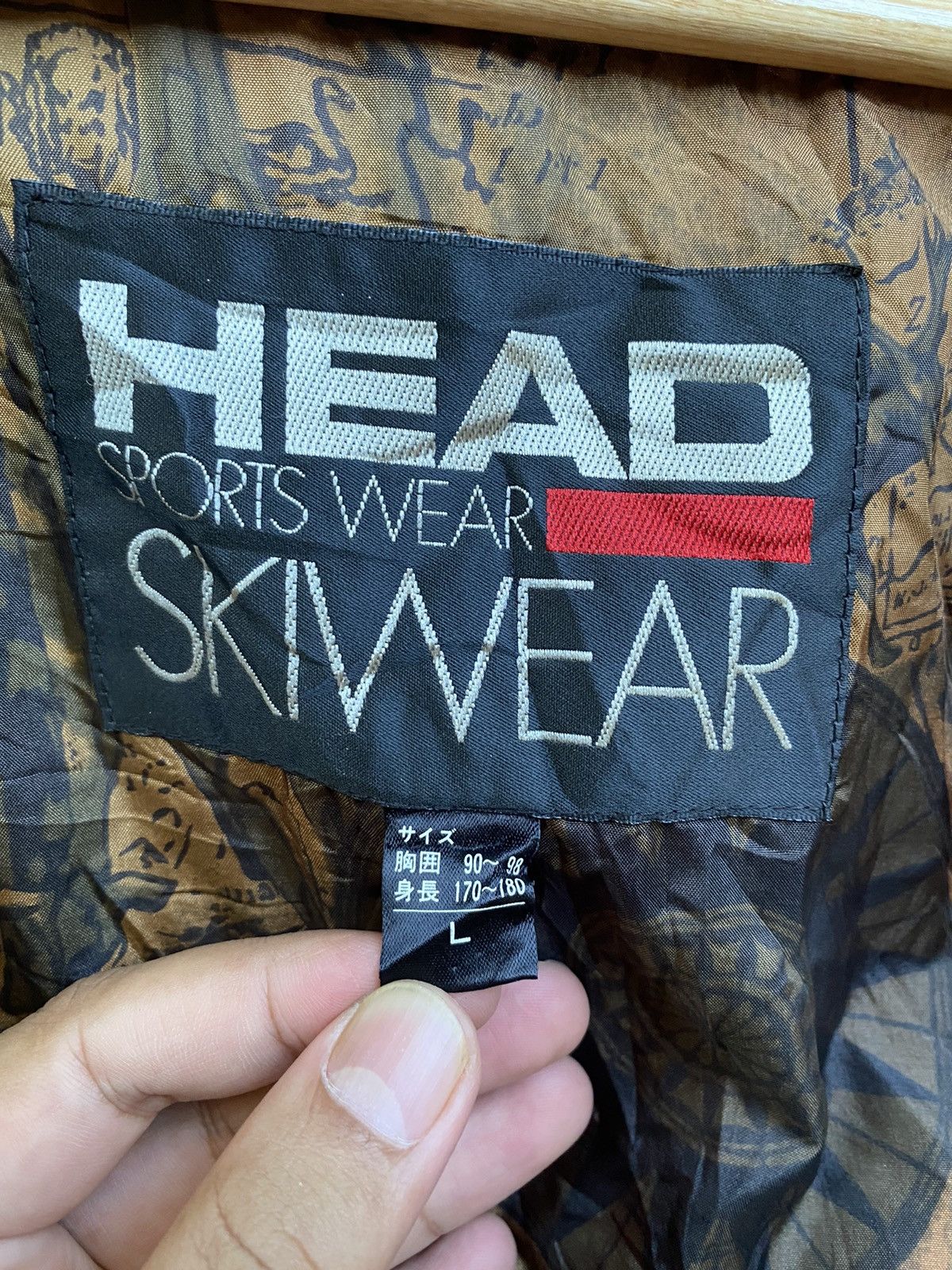 Vintage Vintage Head Skiwear Jacket Size US L / EU 52-54 / 3 - 13 Thumbnail