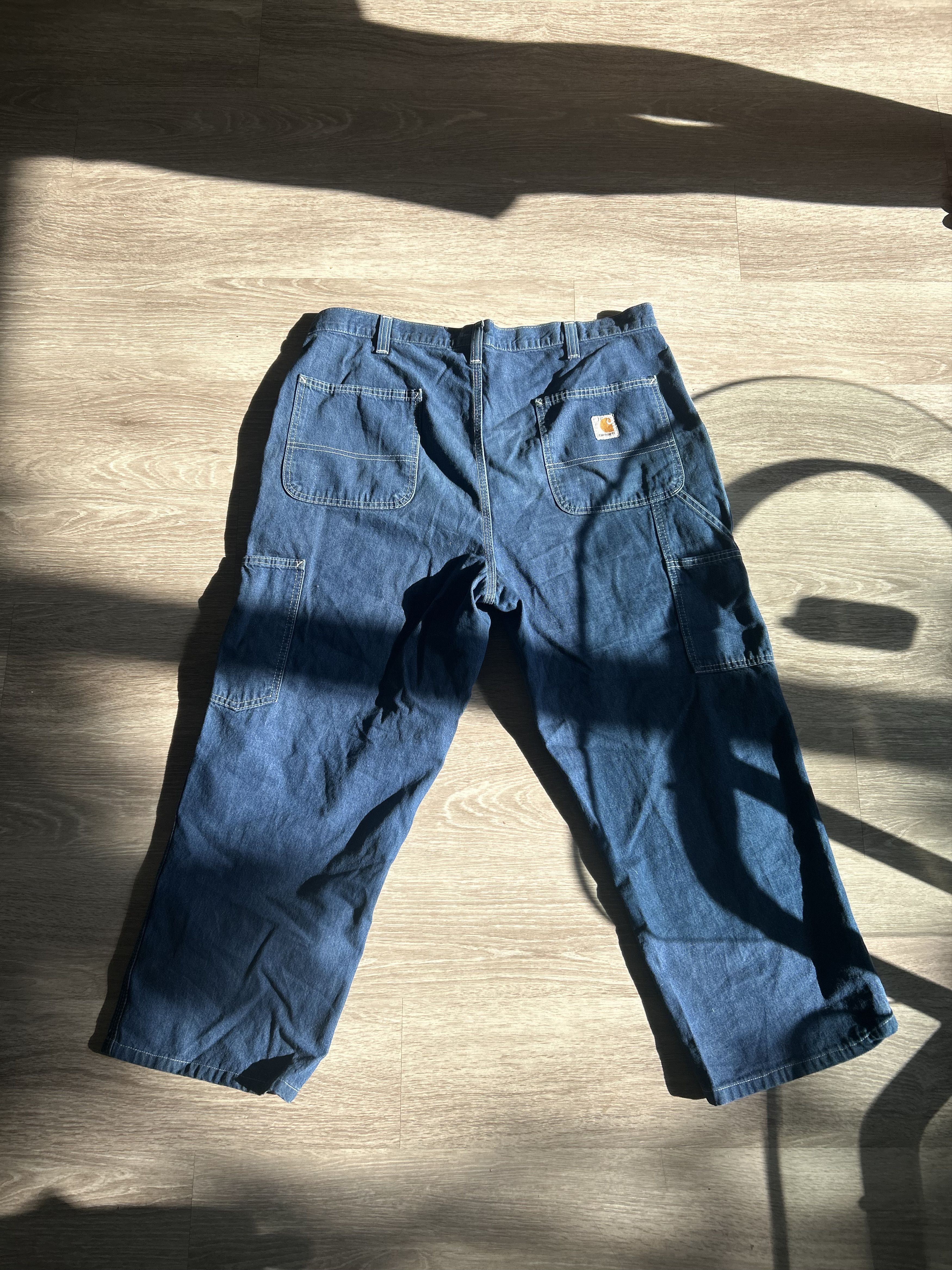 Carhartt Carhartt Blue Denim Carpenter Pants Size US 38 / EU 54 - 3 Thumbnail