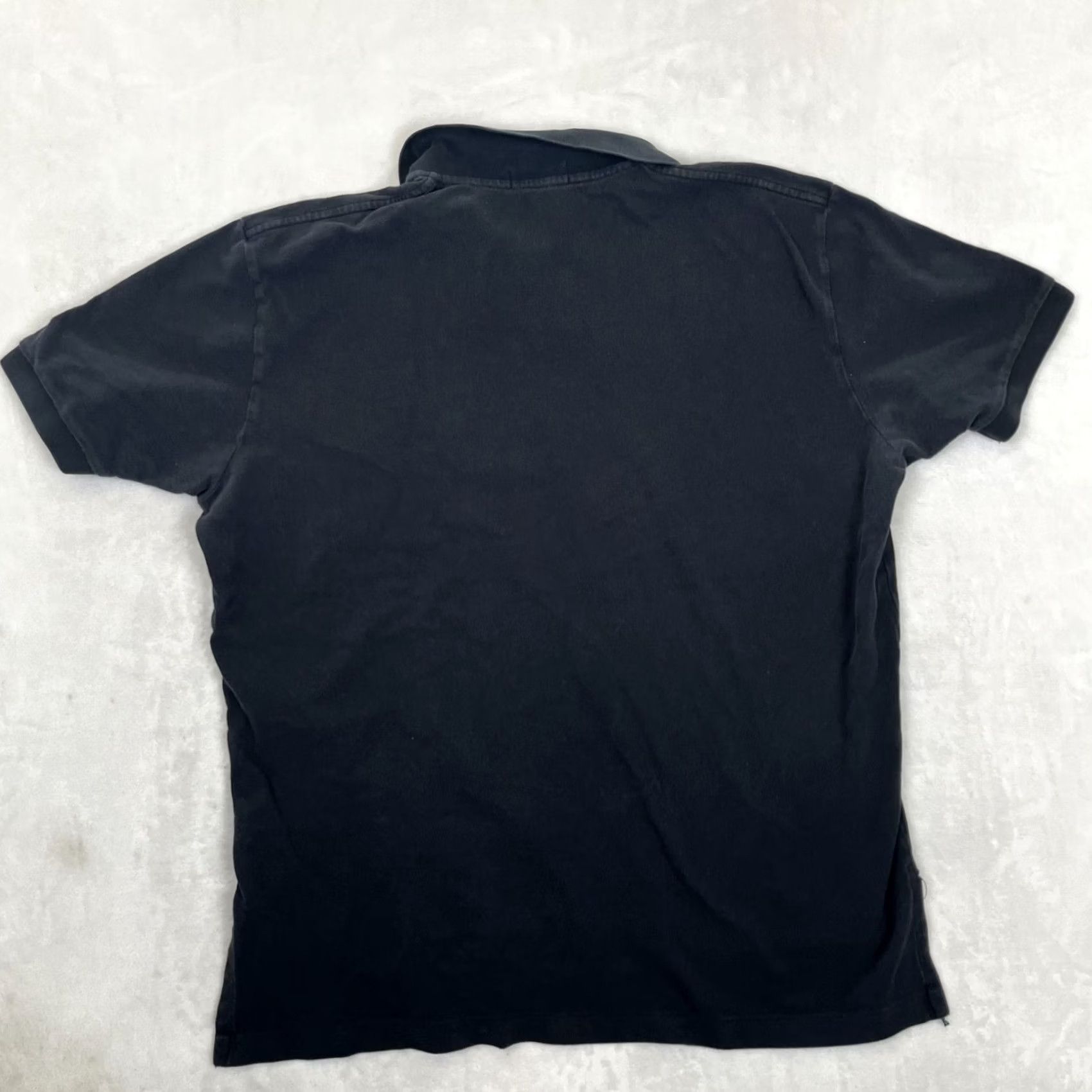 Polo Ralph Lauren VINTAGE Polo Ralph Lauren Polo Shirt Mens XL Black Red Pony Logo Faded Slimming All Seasons Short Sleeve Machine Washable Size US XL / EU 56 / 4 - 5 Thumbnail