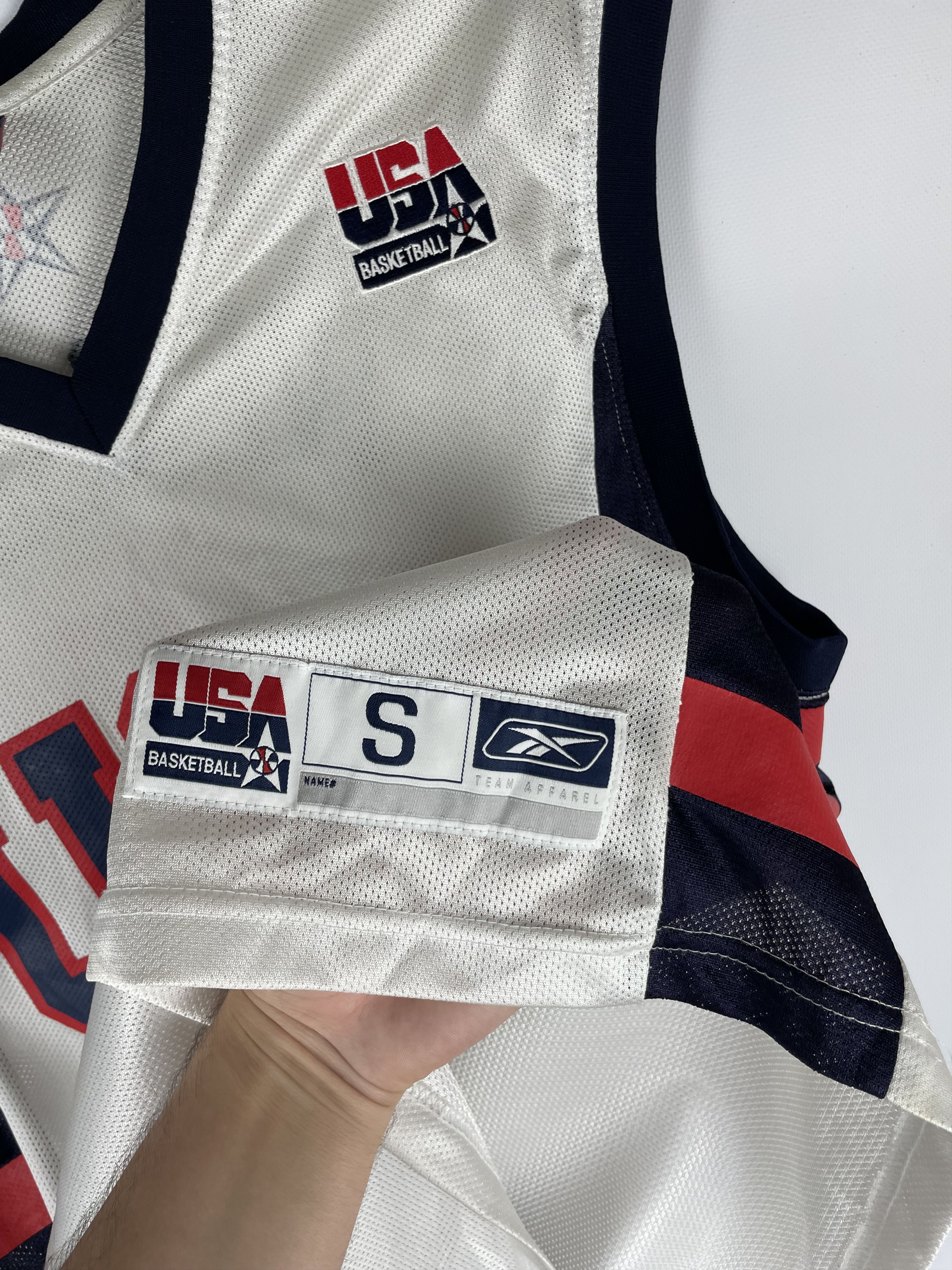 NBA USA REEBOK IVERSON 4 NBA BASKETBALL JERSEY Y2K 90s Size US S / EU 44-46 / 1 - 9 Thumbnail