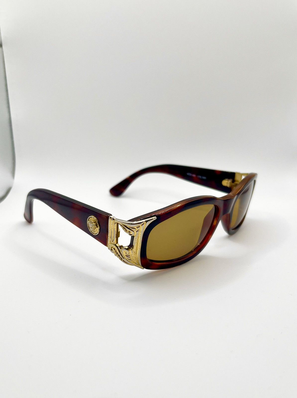Versace Versace VE4510U 108/3 Sunglasses Havana Square Frame  display picture 2