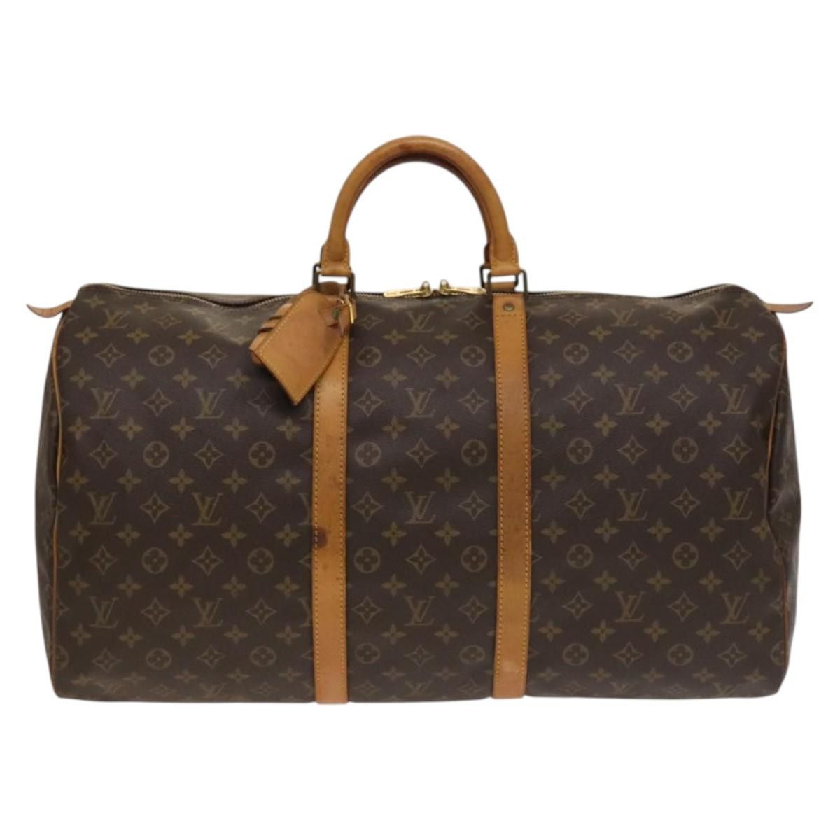 Louis Vuitton LOUIS VUITTON Monogram Keepall 55 Boston Bag M41424 Size ONE SIZE - 13 Thumbnail