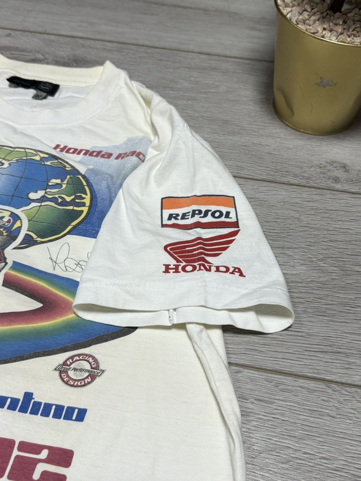 Honda Honda Repsol Gas 2002 vintage Valentino Rossi Size US M / EU 48-50 / 2 - 6 Thumbnail