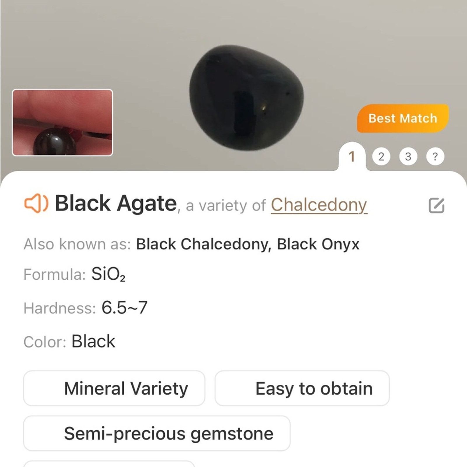 Handmade Handcrafted repurpose Florenza black onyx carnelian necklace Size ONE SIZE - 10 Thumbnail