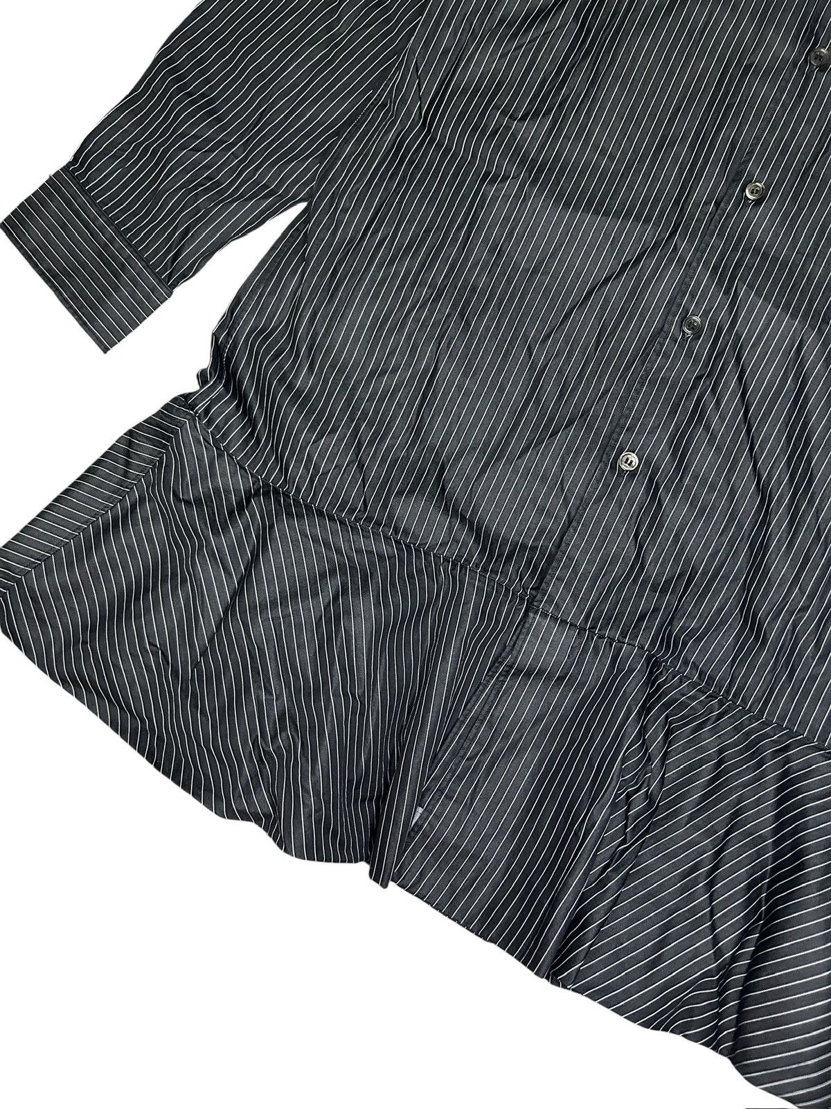 Comme des Garcons Homme Plus F/W 23 Stripe Peplum Shirt Size US S / EU 44-46 / 1 - 5 Thumbnail