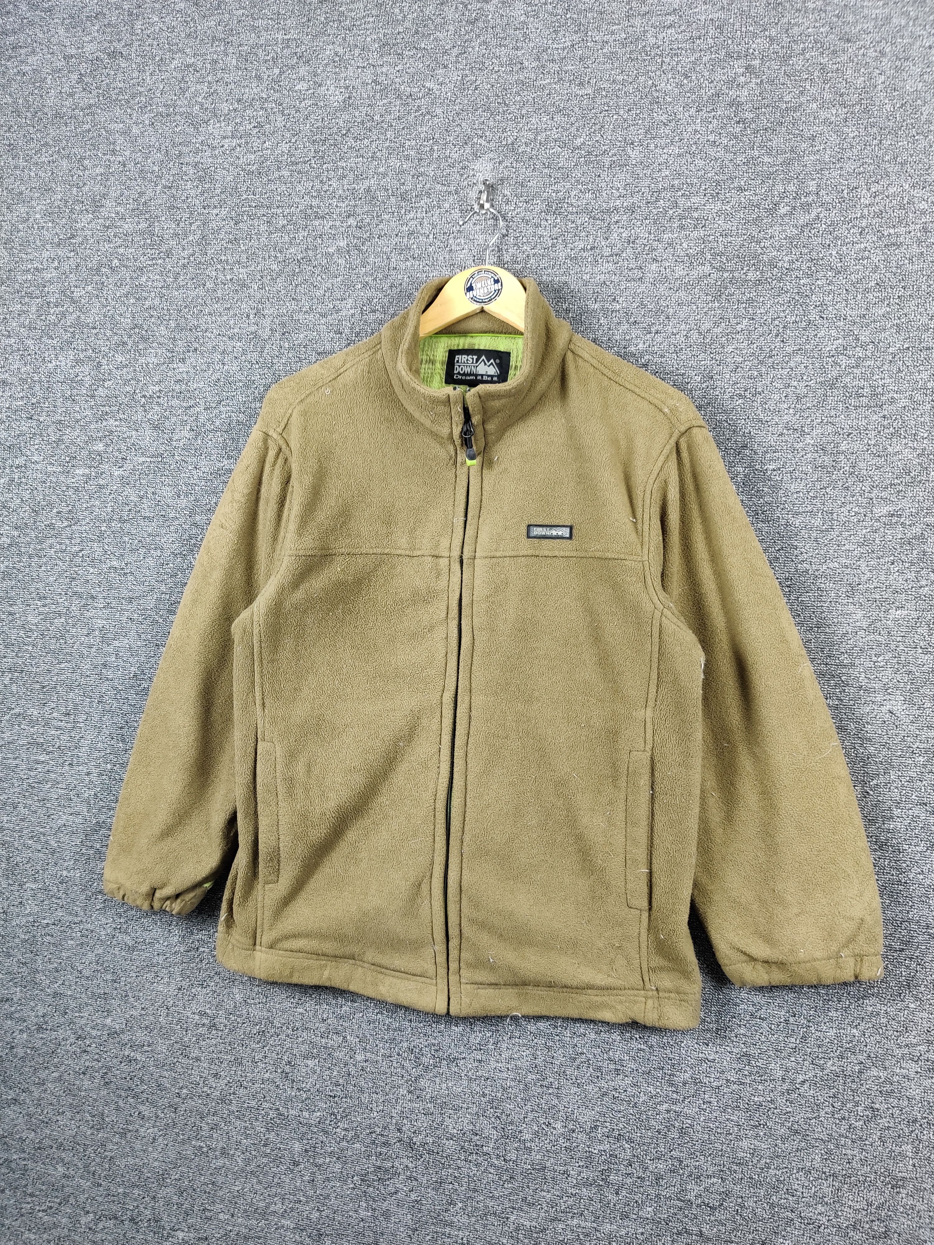 Japanese Brand Vintage Japanese Brand First Down Fleece Jacket Size US M / EU 48-50 / 2 - 2 Thumbnail