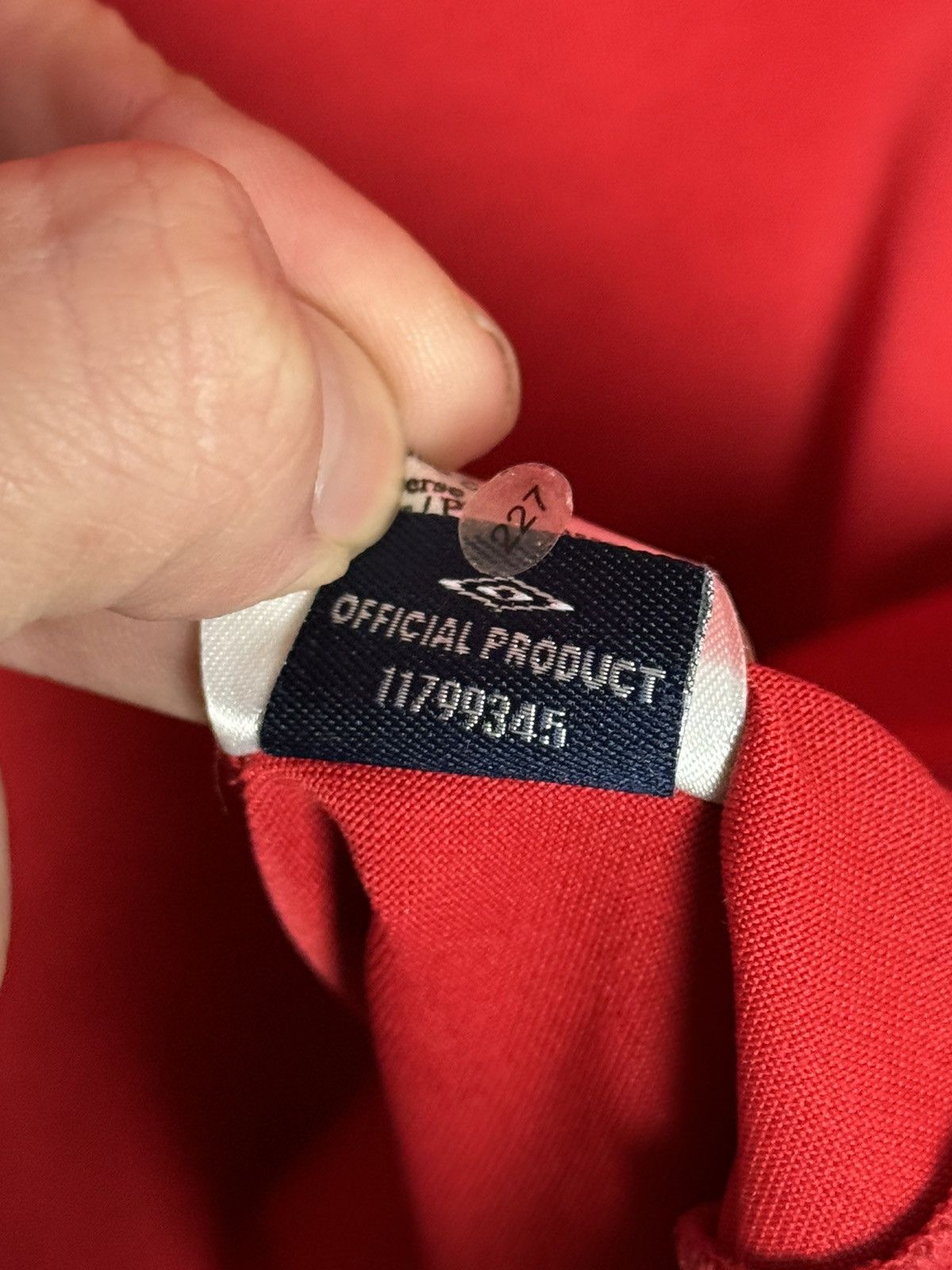 Umbro 3XL England National Team 06/08 Away Rooney Football Jersey Size US XXL / EU 58 / 5 - 13 Thumbnail