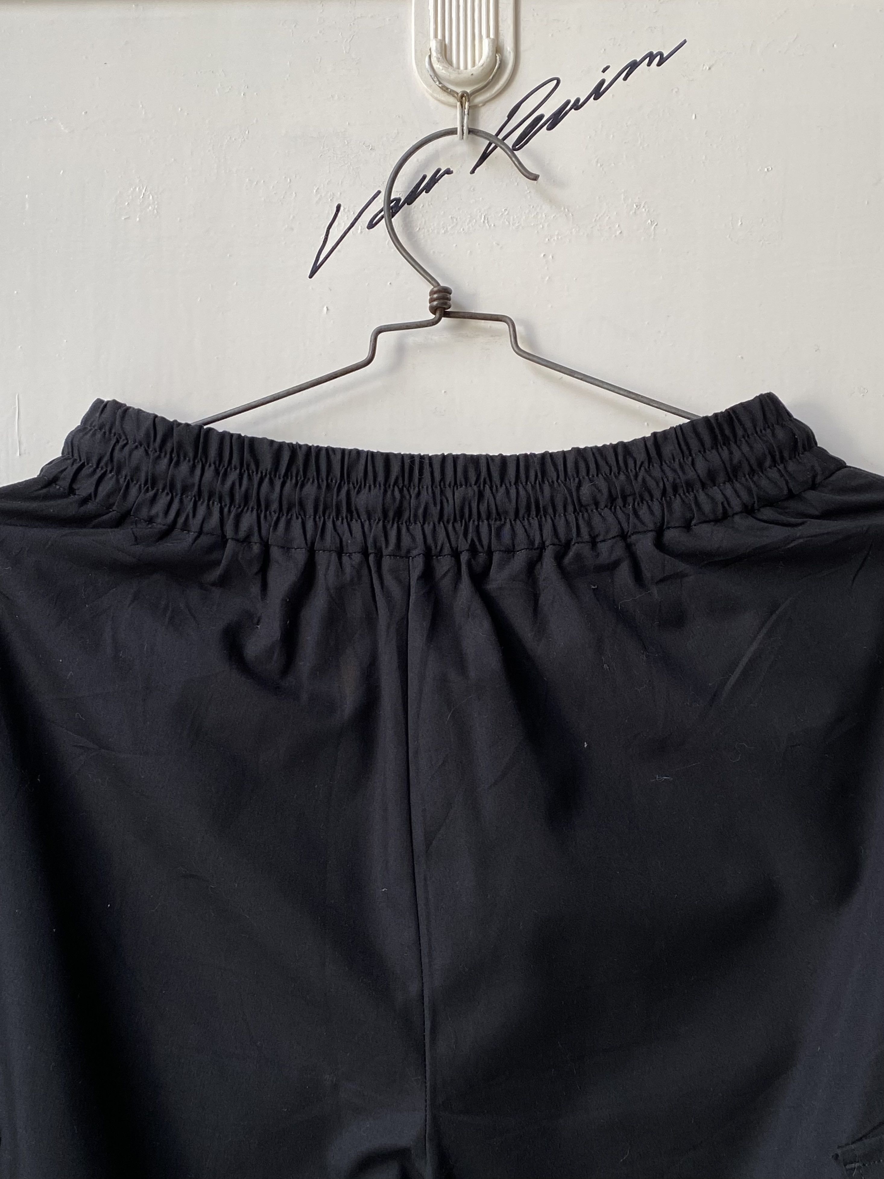 GU GU Black Wide Cargo Joger Pants Size US 26 / EU 42 - 12 Thumbnail