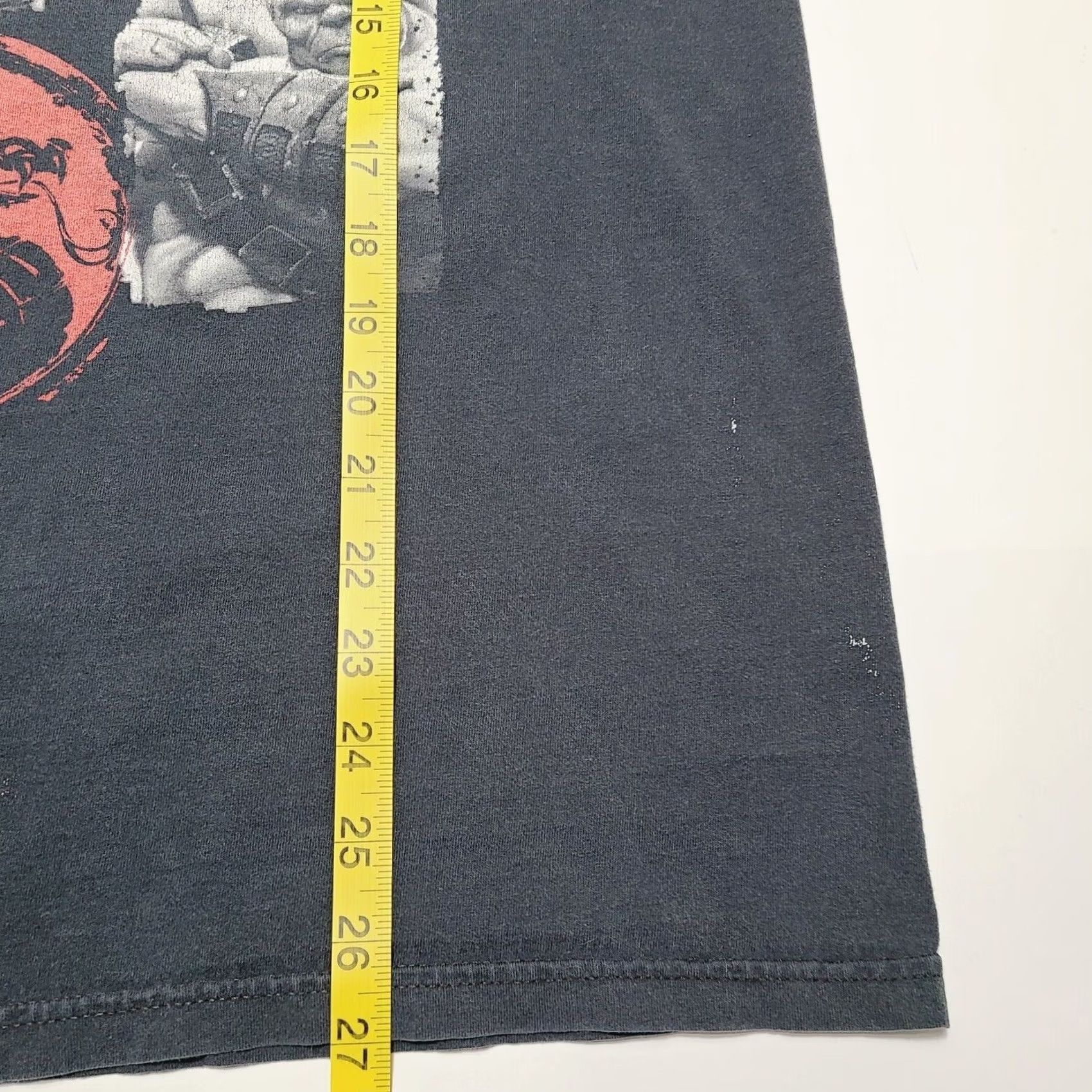 Jerzees VINTAGE Mortal Kombat T-Shirt Jerzees 90s Video Game Promo Characters XL Crew Neck Short Sleeve Unisex Adults Black Size US XL / EU 56 / 4 - 6 Thumbnail