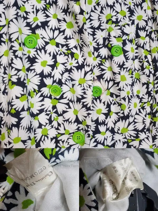 Dior Dior Floral Patterned Long Sleeve Cardigan . Size M / US 6-8 / IT 42-44 - 5 Thumbnail