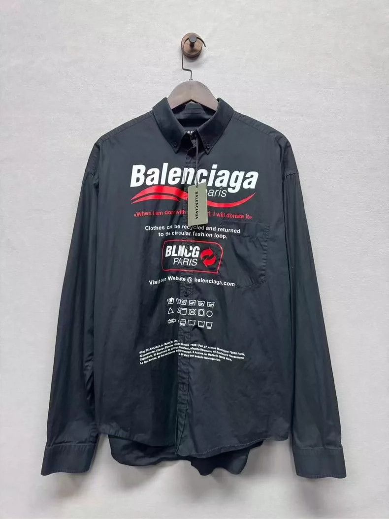 Other Balenciaga Waves Environmental Shirt Size US XS / EU 42 / 0 - 1 Thumbnail
